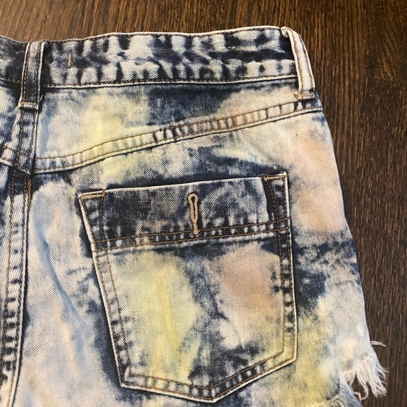 Free people tie dye shorts - Picture 3 of 4